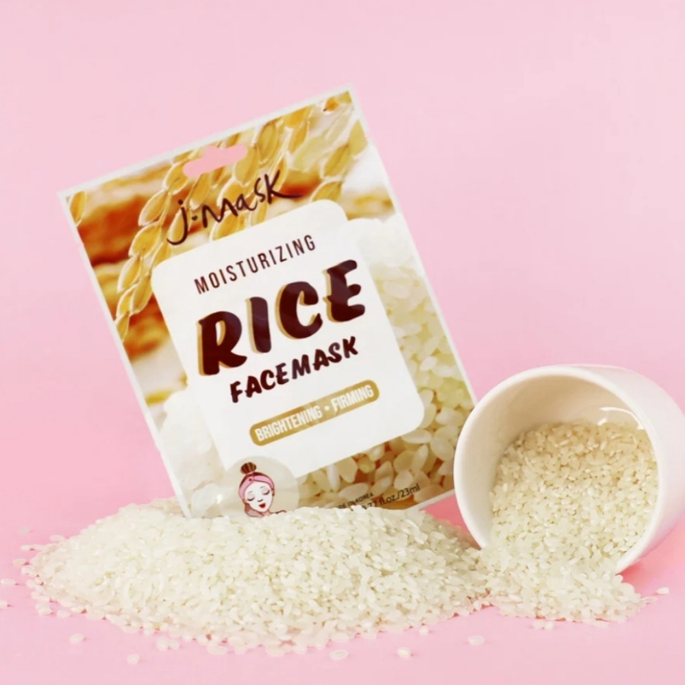 5 x 15$ Rice Moisturizing Face Mask - Picture 3 of 3